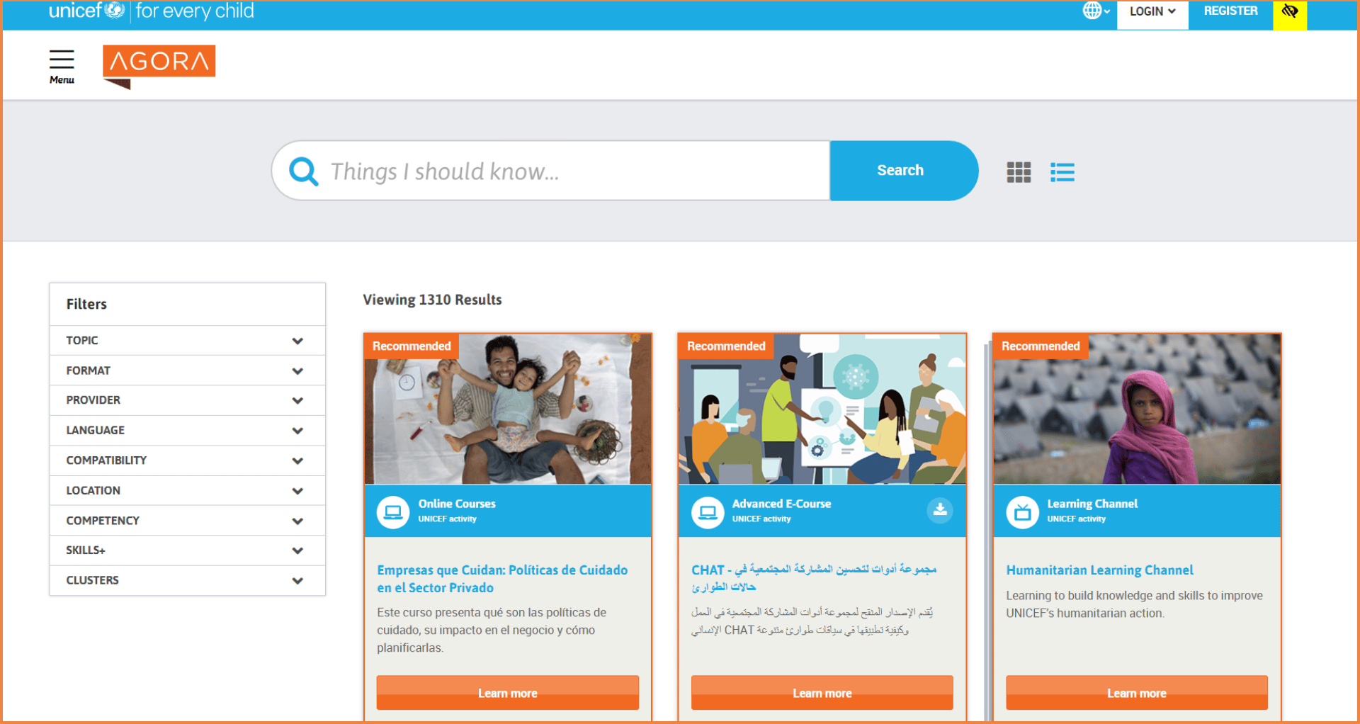UNICEF Learning Portal