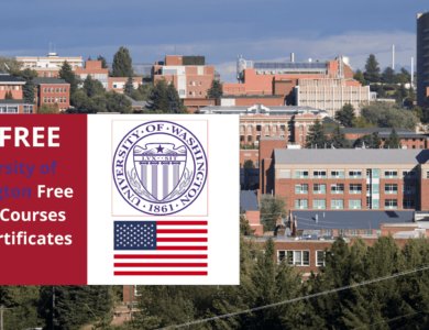 University of Washington free online courses with certificate