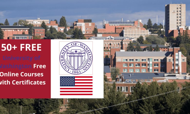 University of Washington free online courses with certificate